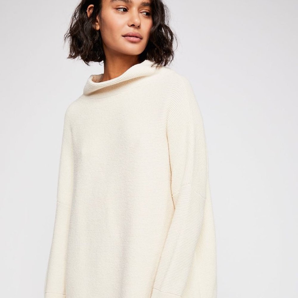 NWT Free People Ottoman Tunic - Ecru